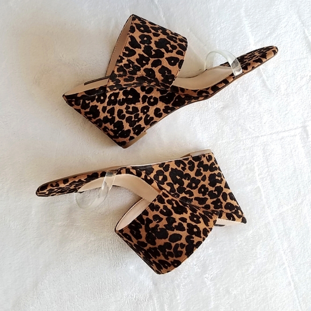 Steven New York Roxy Leopard Wedge ⭐️⭐️ - Picture 7 of 8
